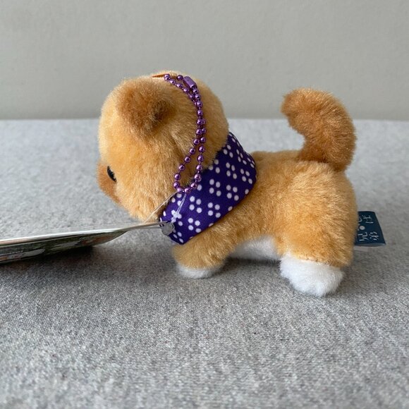 NWT Amuse Mameshiba San Kyodai Kakurenbo Dog Plush Collection Mamesaburo 3.5" - Picture 4 of 12